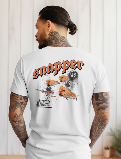 Snapper fishing tshirt